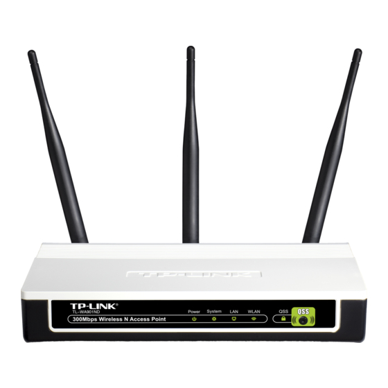 TP-Link TL-WA901ND V2 Manual De Configuración Rápida