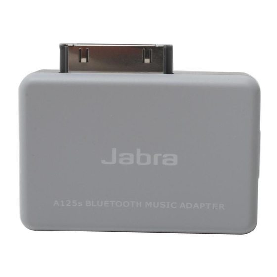 Jabra A 125s Manual Del Usuario