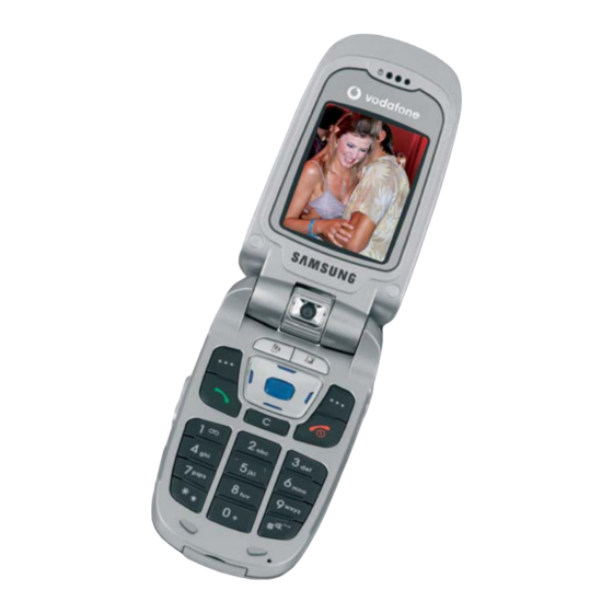 Samsung SGH-Z140V Manual De Usuario