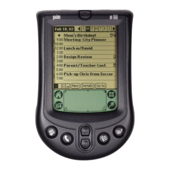 Palm m100 Serie Manual De Instrucciones