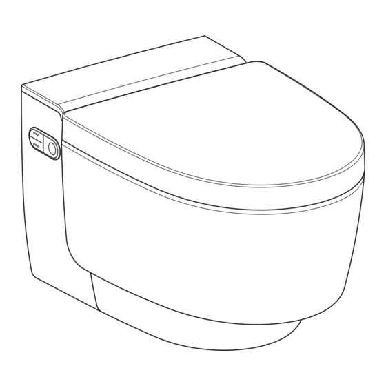 geberit AQUACLEAN MERA COMFORT Instrucciones De Uso