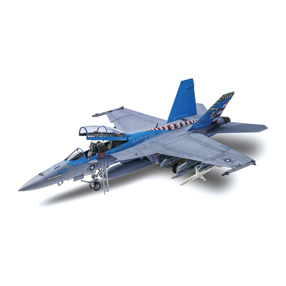 REVELL F/A-18F SUPER HORNET Manual De Instrucciones