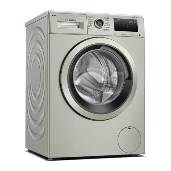 Bosch WAL28PHYES Manual De Usuario E Instrucciones De Montaje