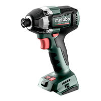 Metabo SSW 18 LT 300 BL Manual Original