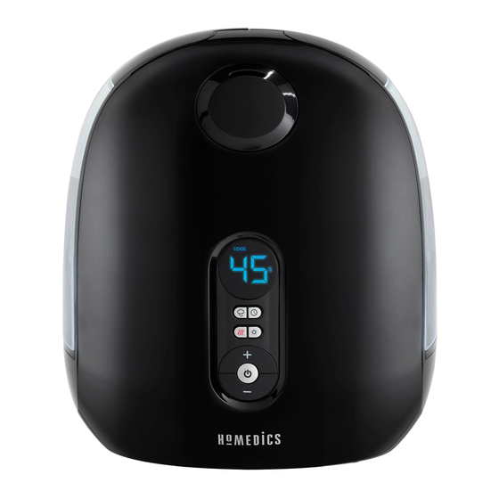 HoMedics TOTAL COMFORT DELUXE UHE-WM130 Manuales