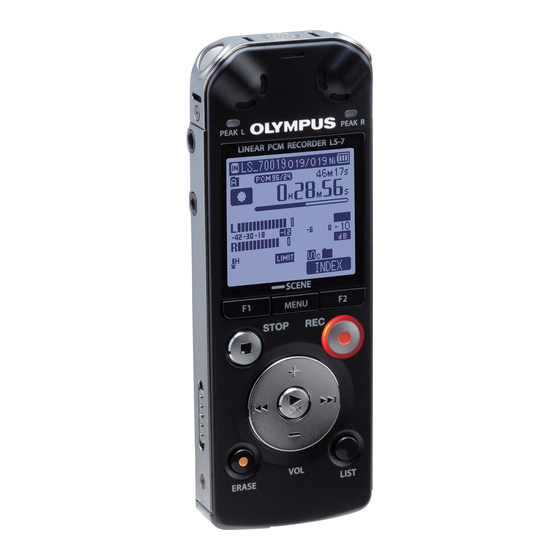 Olympus LS-7 Manual De Instrucciones