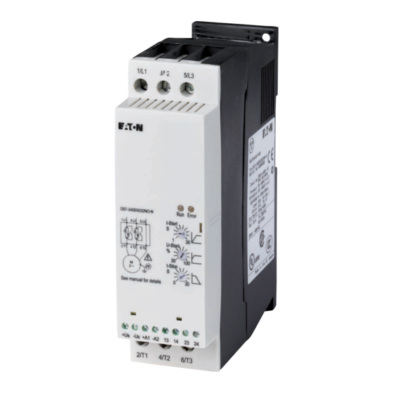 Eaton Moeller DS7-34 SX004N0 Serie Instrucciones De Montaje
