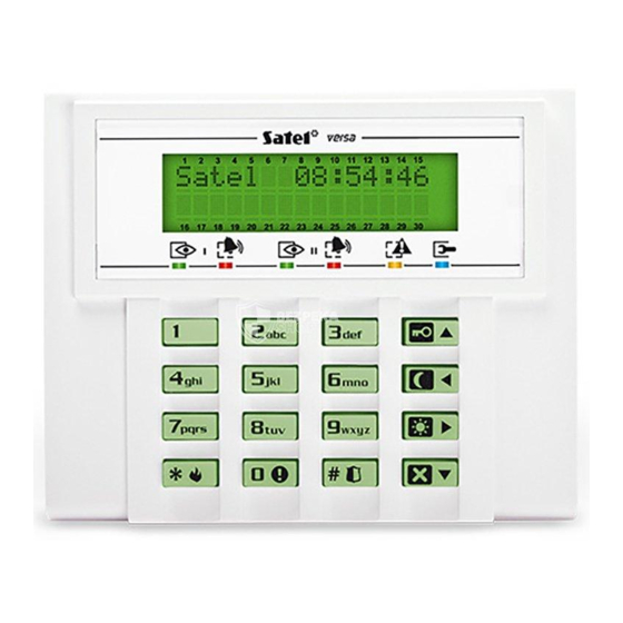 Satel Versa Manual De Programación