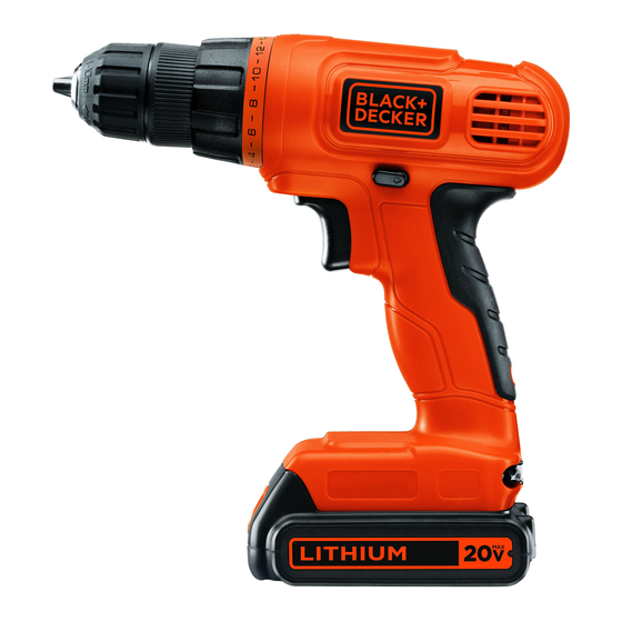 Black and Decker LD120 Manual De Instrucciones