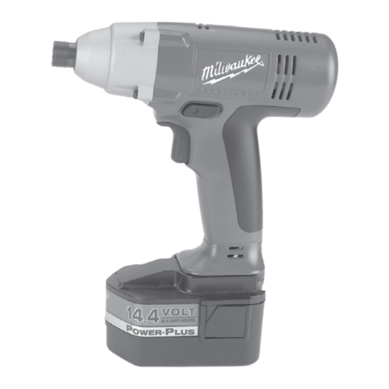Milwaukee 9081-20 Manual Del Operador