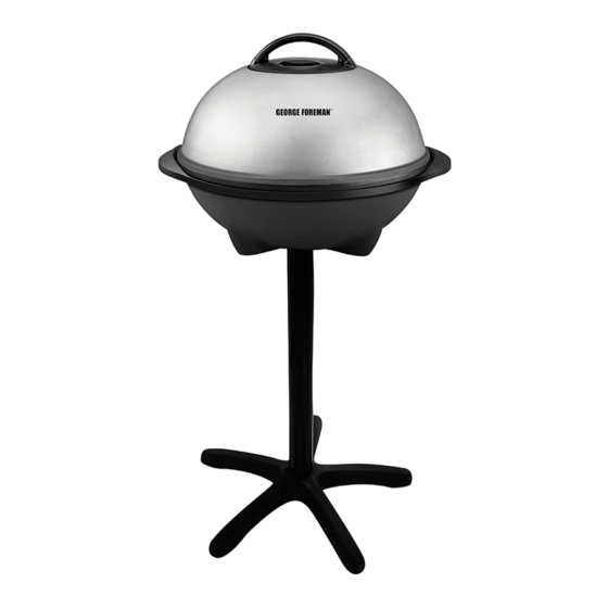 Salton GEORGE FOREMAN GGR50 Manual Del Usuario