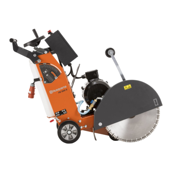 Husqvarna FS 500 E Manual De Usuario