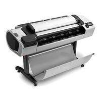 HP DESIGNJET T2300 Serie Manuel De Uso Y Mantenimiento