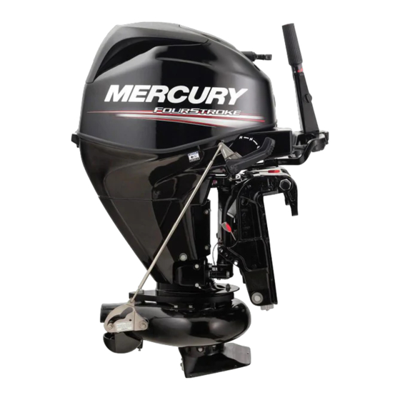 Mercury 35 Jet FourStroke Manuales