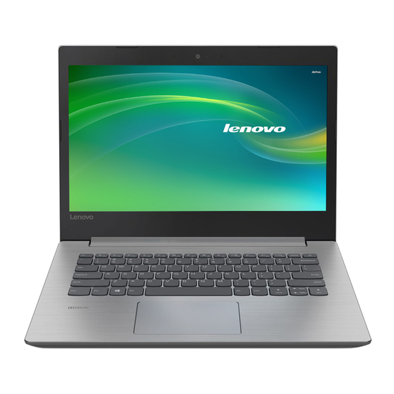 Lenovo Ideapad 330 Guia Del Usuario