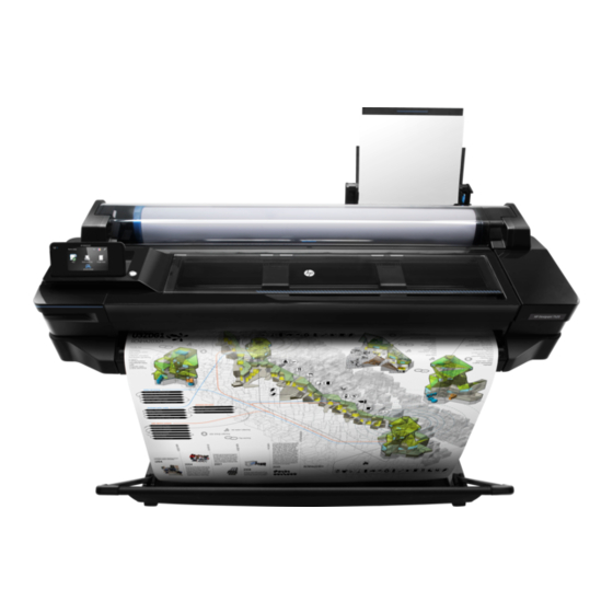 HP Designjet T120 Manual Del Usuario