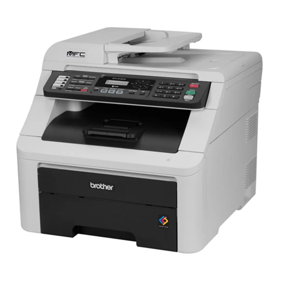 Brother MFC-9125CN Guía Del Usuario En Red