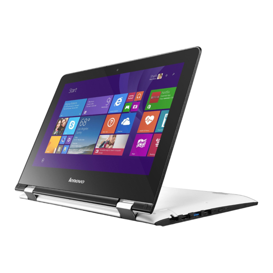 Lenovo Yoga 300-11IBR Manuales