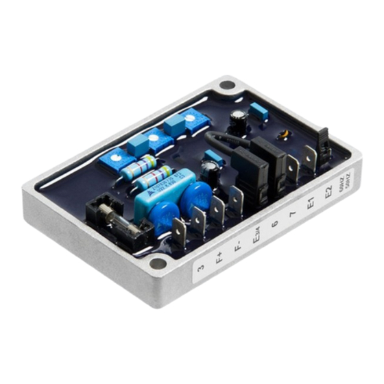 REACIONA AVR-A-OPT-02 Manual De Instalación Y Operación