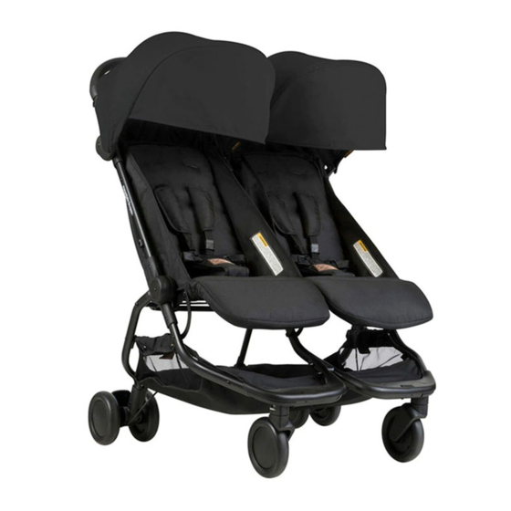 Mountain Buggy nano duo Manual De Instrucciones