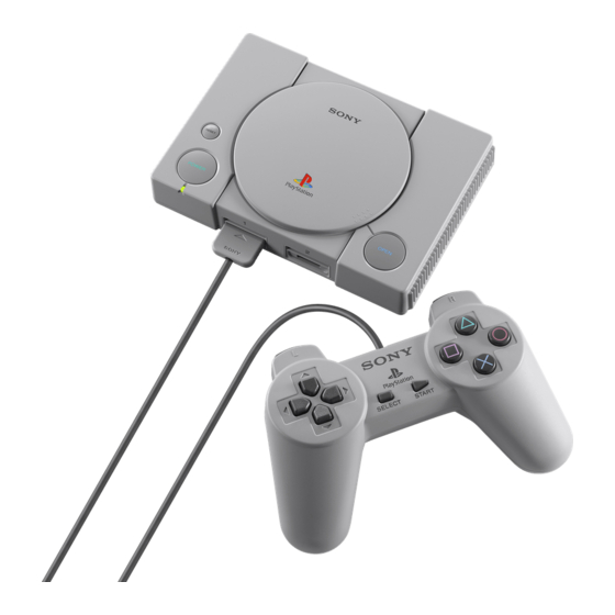 Sony PlayStation Classic Manual De Instrucciones