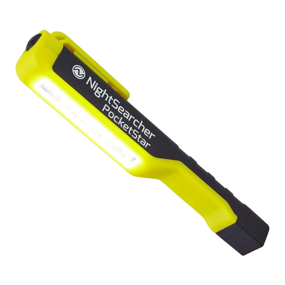 NightSearcher POCKETSTAR Manual Del Usuario
