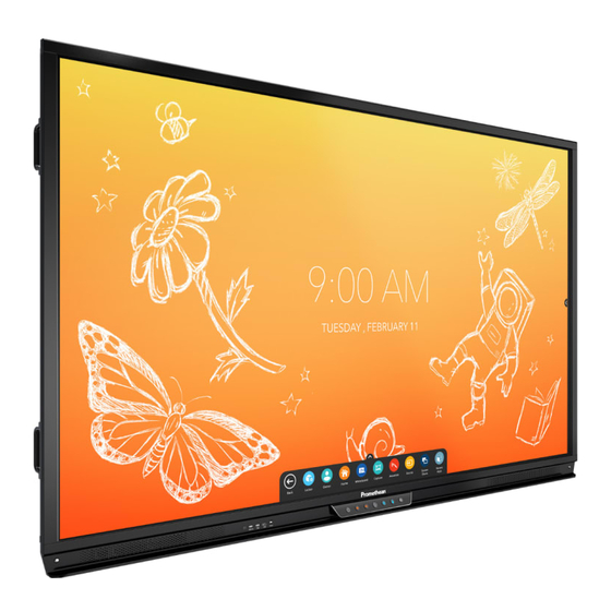 promethean ActivPanel AP7-B70 Manuales