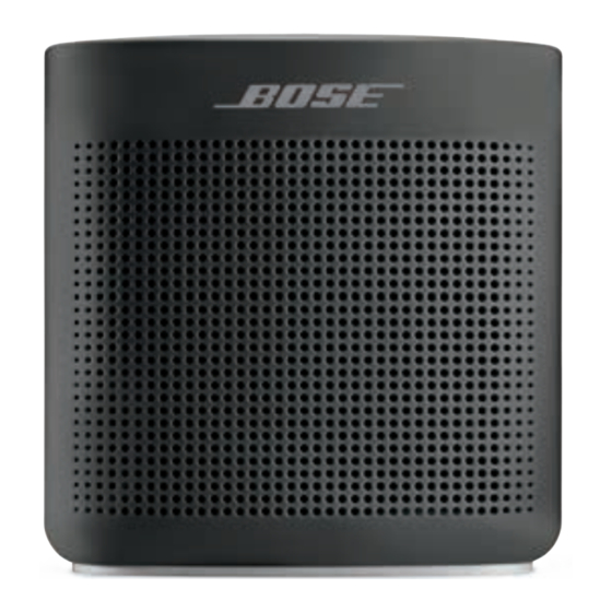 Bose SOUNDLINK COLOR II Guia Del Usuario