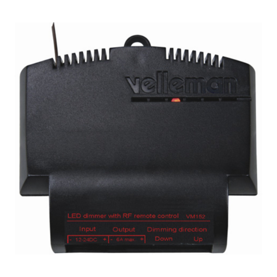 Velleman VM152 Manual De Usario