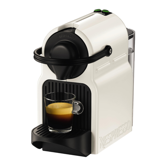 Nespresso Krups XN1001 Manual Del Usuario