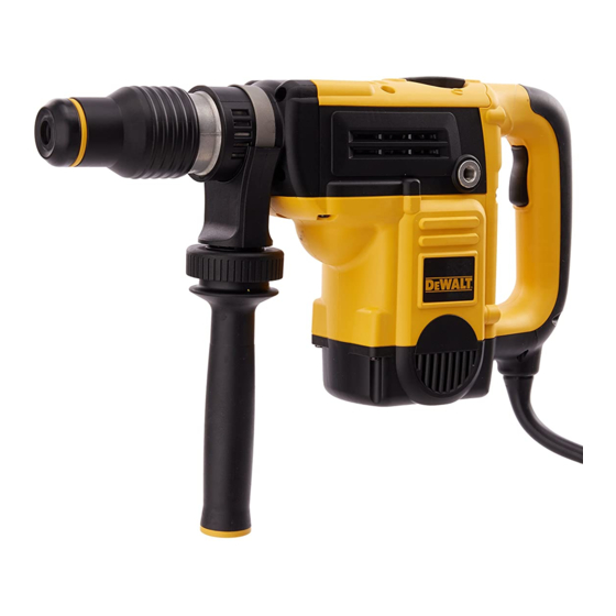 DeWalt D25501 Traducido De Las Instrucciones Originales