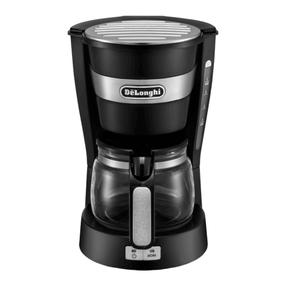 DeLonghi ICM14011 Instrucciones Para El Uso