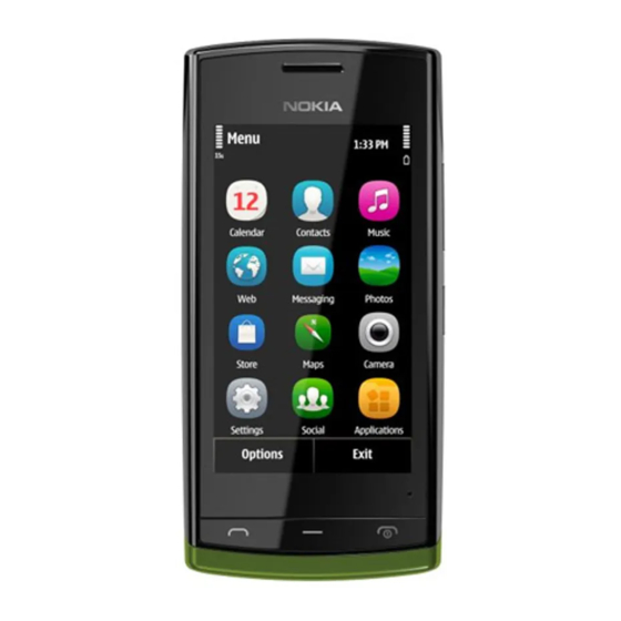Nokia 500 Guía De Usuario
