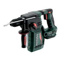Metabo KHA 18 LTX BL 24 Manual Original