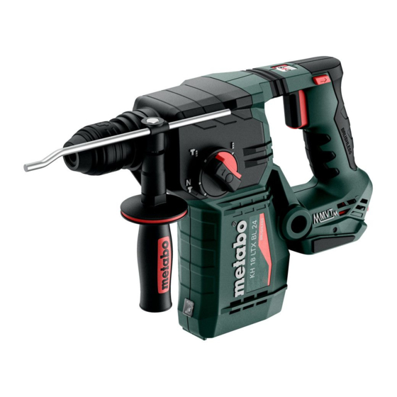 Metabo KH 18 LTX BL 24 Manual Original