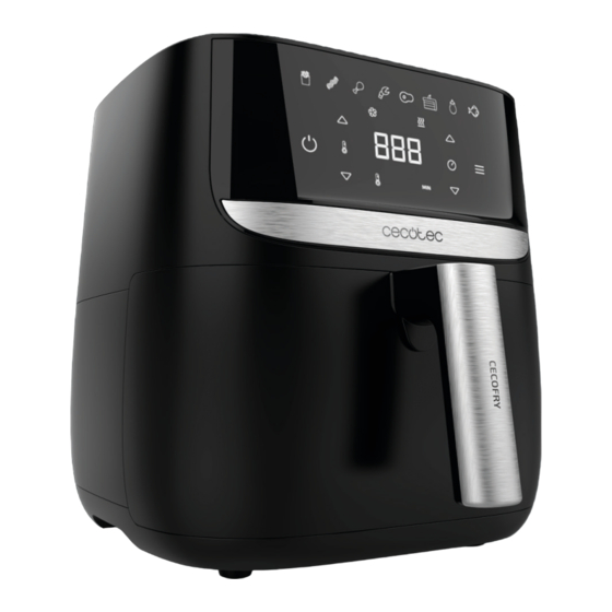 cecotec CLEANFRY ADVANCE 5000 BLACK Manual De Instrucciones