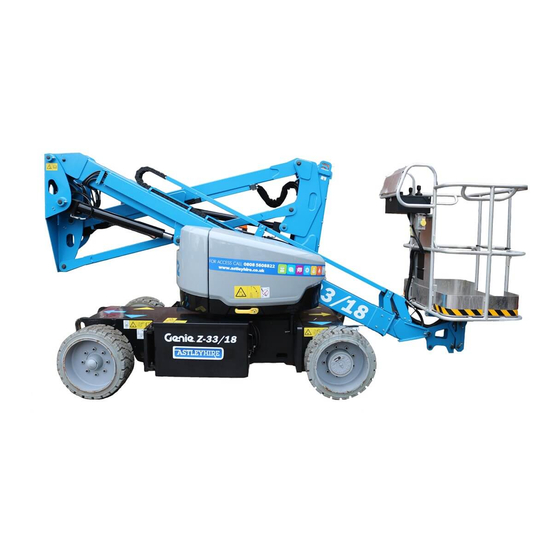 Genie Z-33 Manual Del Operador