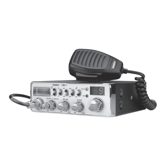 Uniden Bearcat PC68LTX Manual De Instrucciones