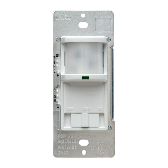 Leviton decora PR180 Manual Del Usaurio