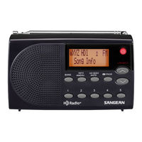Sangean HD Radio HDR-14 Manual De Instrucciones