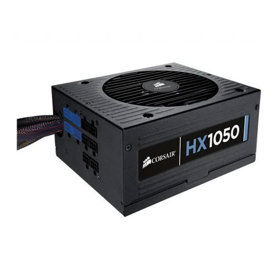 Corsair PROFESSIONAL Serie Manual