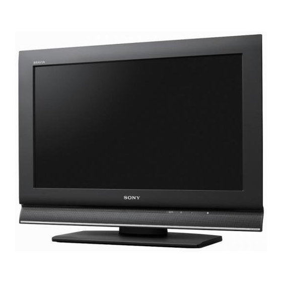 Sony BRAVIA KDL-26L40 Serie Manual De Instrucciones