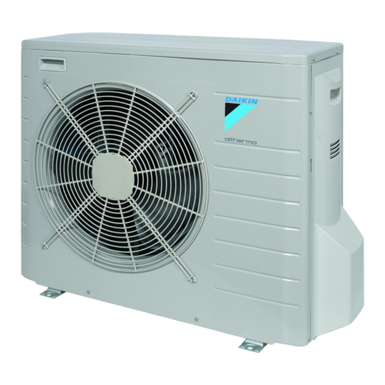 Daikin Altherma ERLQ004CAV3 Guía De Referencia Del Instalador