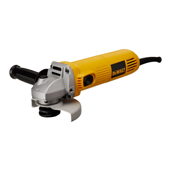 DeWalt DWE4010 Manual De Instrucciones