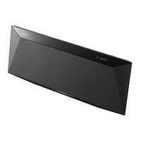 Sony CMT-BT80WB Instrucciones De Funcionamiento