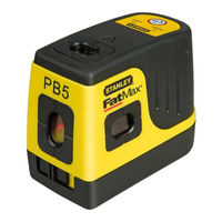 Stanley PB-5 Manual De Instrucciones