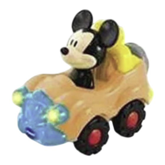 VTech Disney Tut Tut Bólidos Manual De Instrucciones