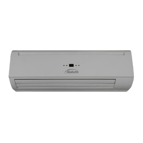 Galletti FM Serie Manual De Funcionamiento, Instalación Y Mantenimiento