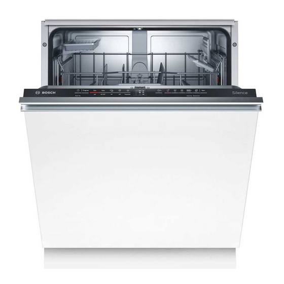Bosch SMV2HAX02E Guía Rápida