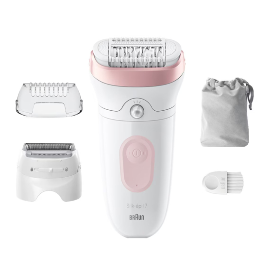 Braun Silk-epil 7 Manual Del Usuario